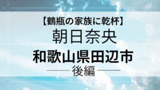 鶴瓶の家族に乾杯　朝日奈央アイキャッチ